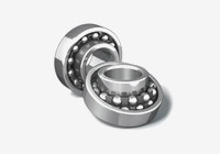 NSK double row self-aligning ball bearings extended inner ring